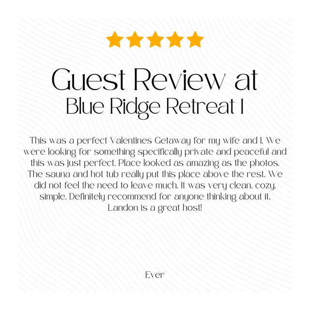 Blue Ridge Mini Lux Retreat 1 #48