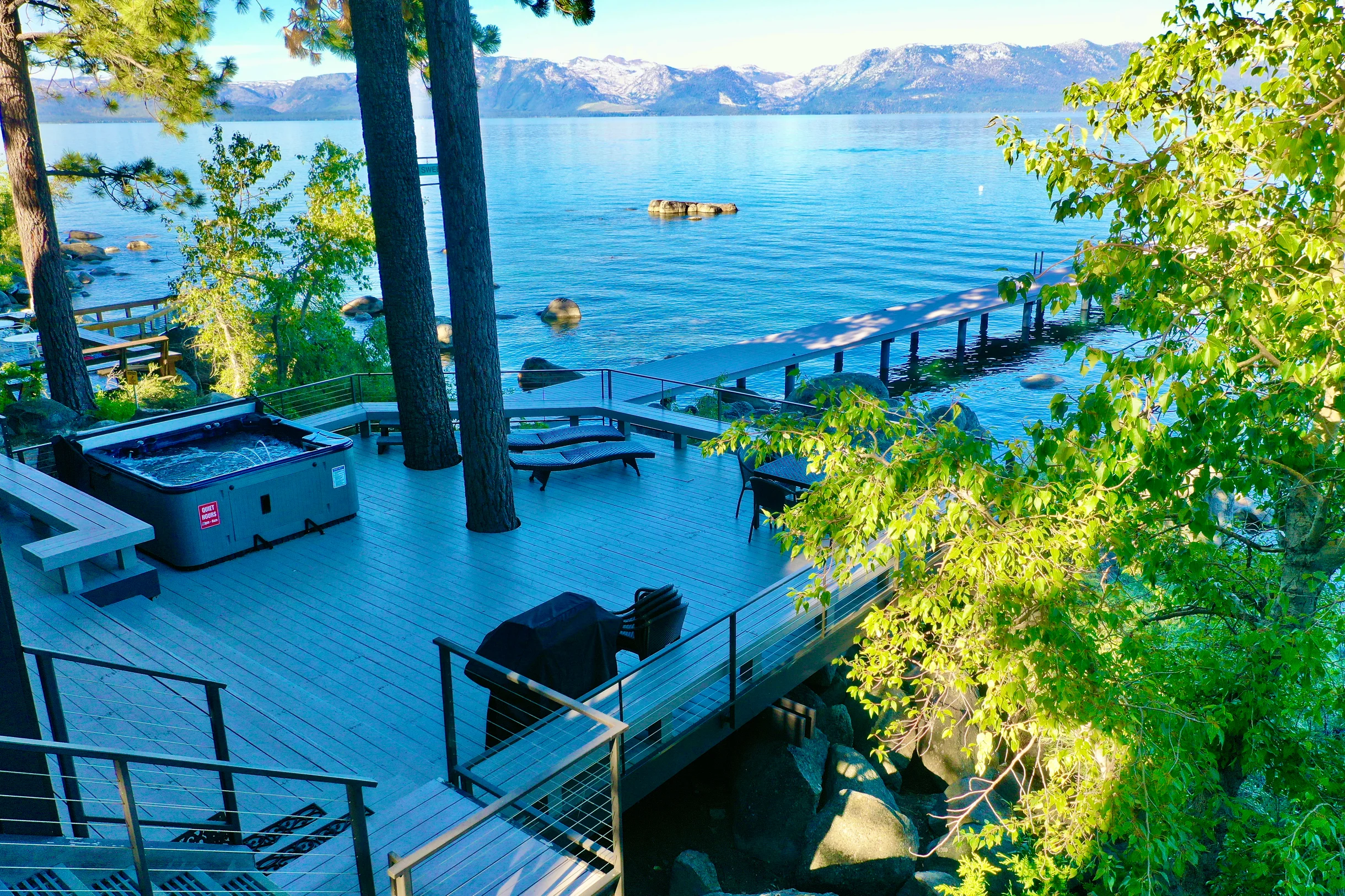 Lake Tahoe lakefront Home of the Stars Lx96 #155