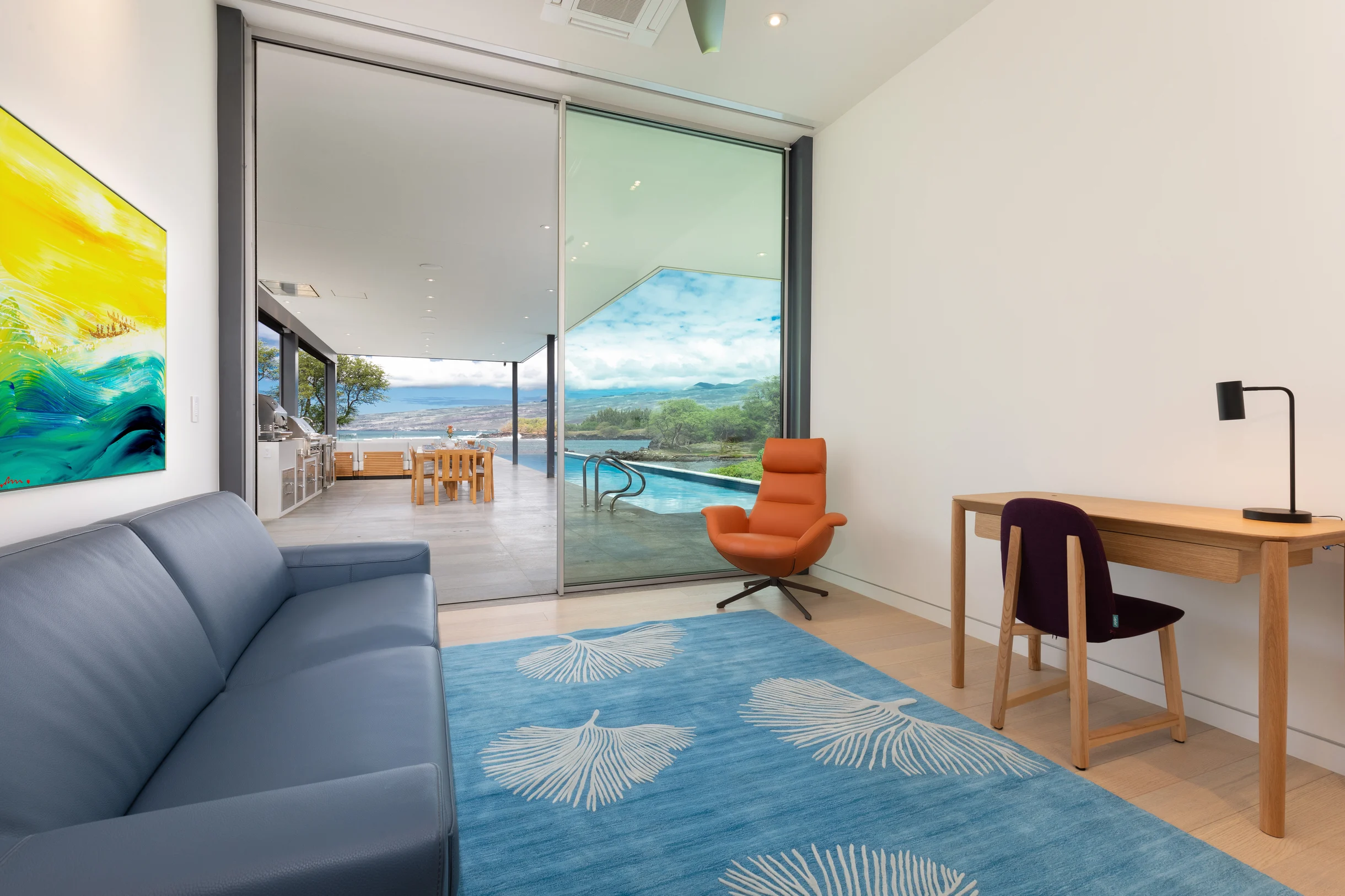 Puako’s Ocean Edge Modern Estate #112