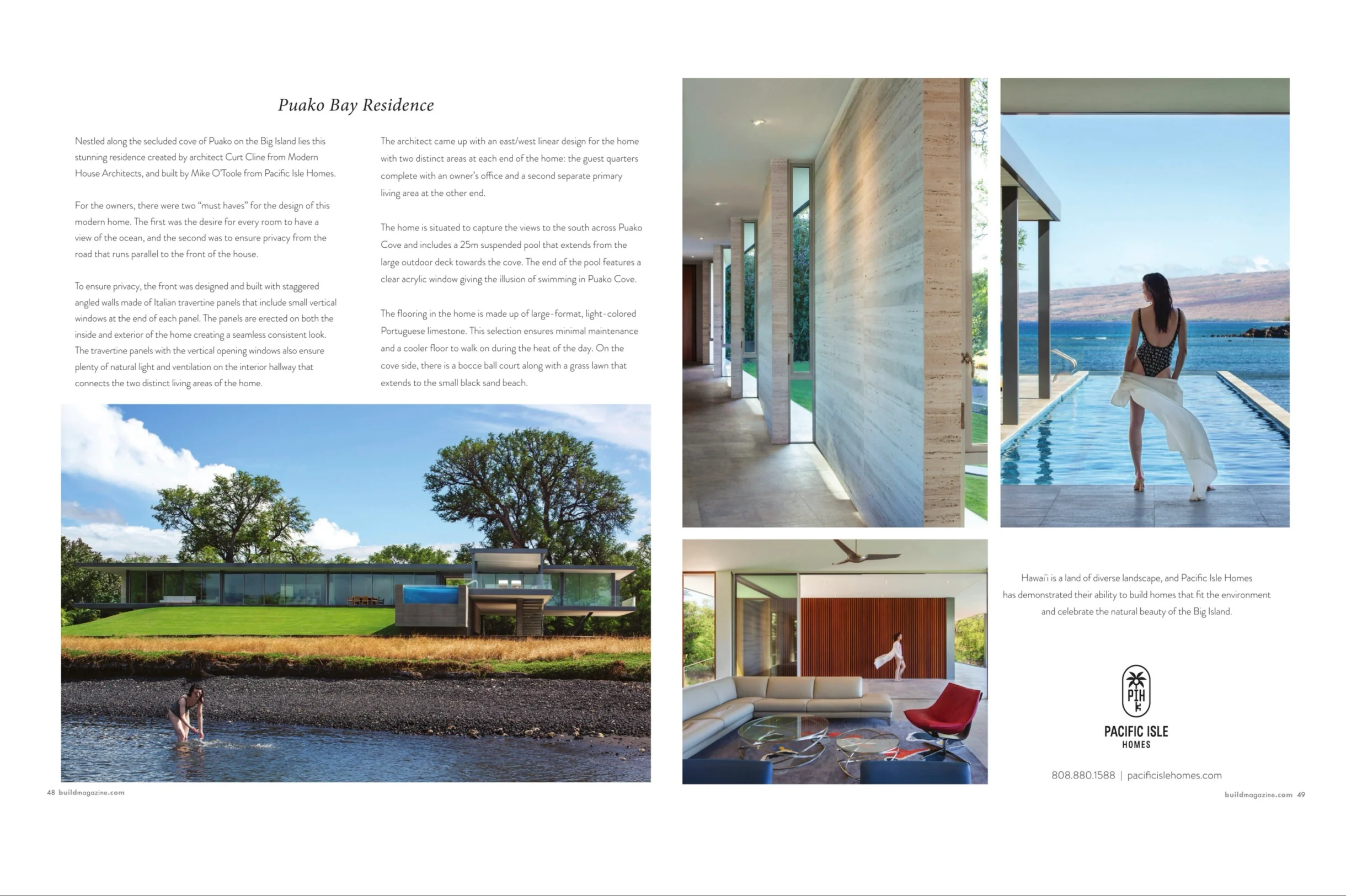 Puako’s Ocean Edge Modern Estate #115