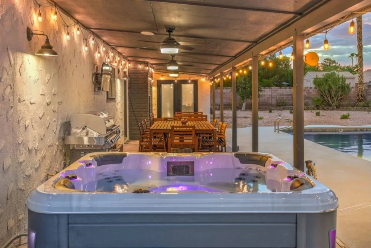 Sexy Modern Vegas. Lux Pool Villa, Sauna, Theater #54