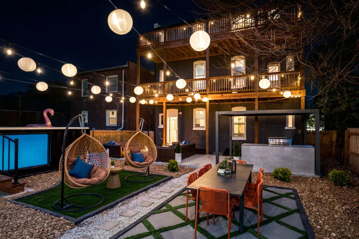 StayAtlas Retreat w/ Pool, Gym, Sauna, Games, BBQ #76