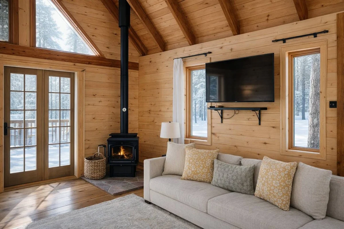 Secluded Cabin: Hot Tub, Large Deck & Fire Pit #107