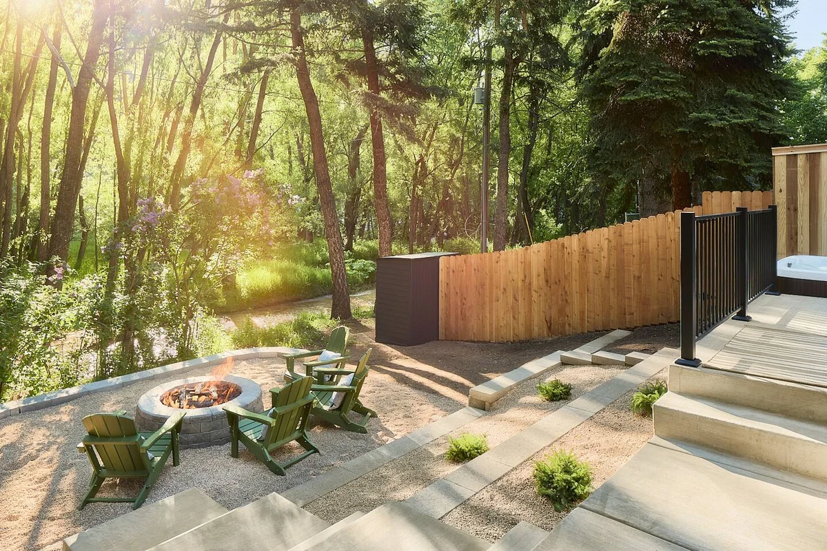 Serene Riverside Cabin: Hot Tub, Patio, Fire Pit #67