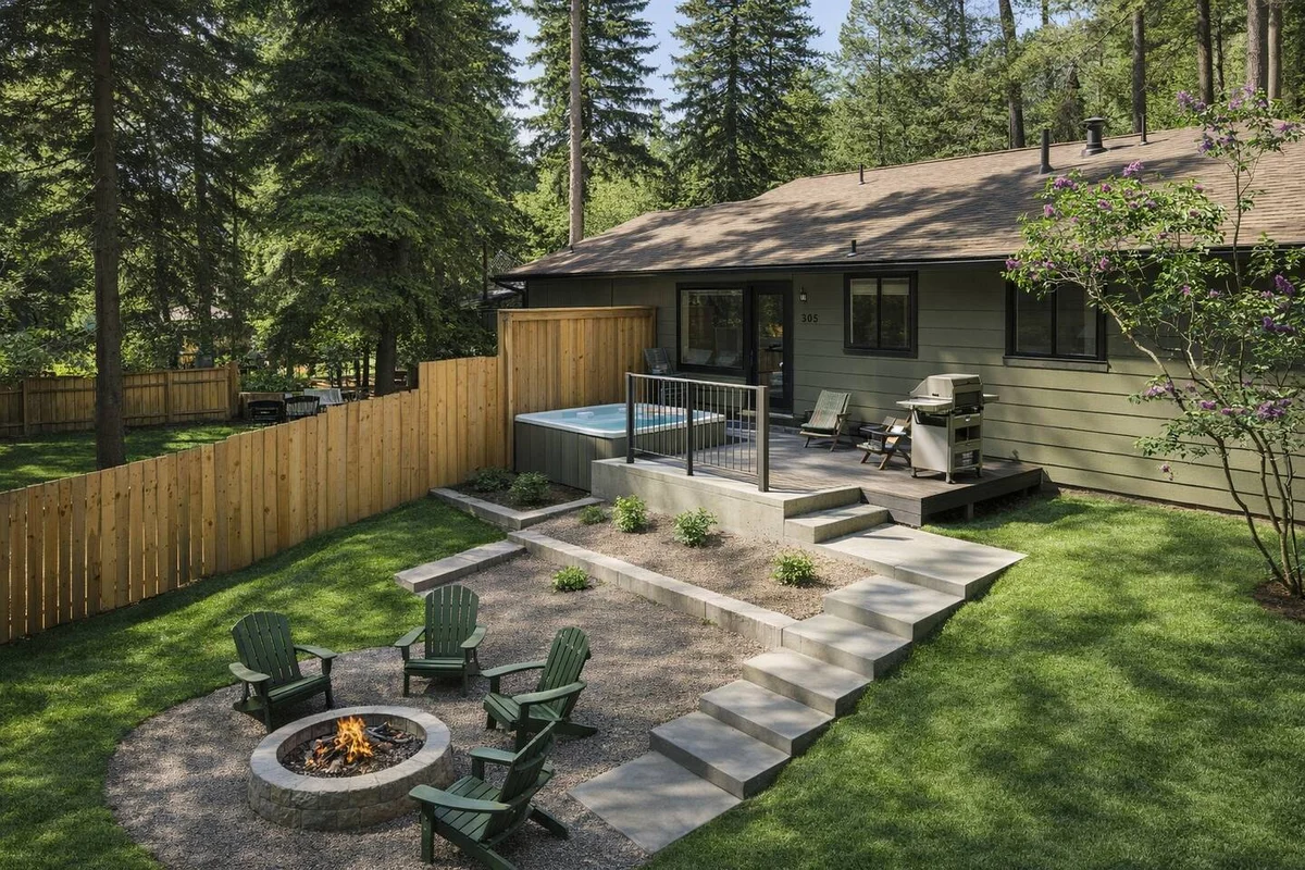 Peaceful Retreat w/ TWO Hot Tubs, Sauna, Fire Pits #80