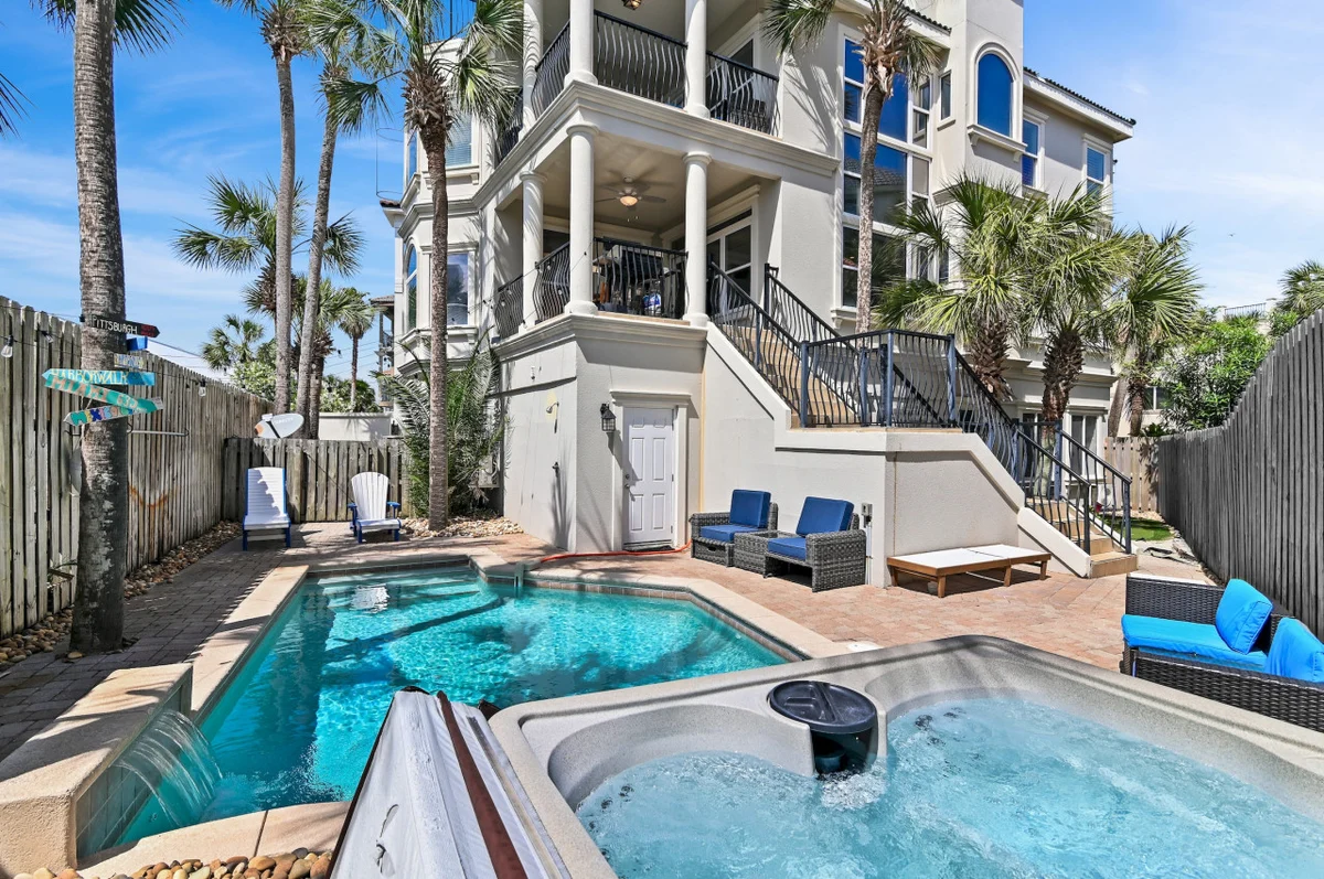 Private Pool - Hot Tub - Gulf Views - Walk to Beach - Chairs included #7