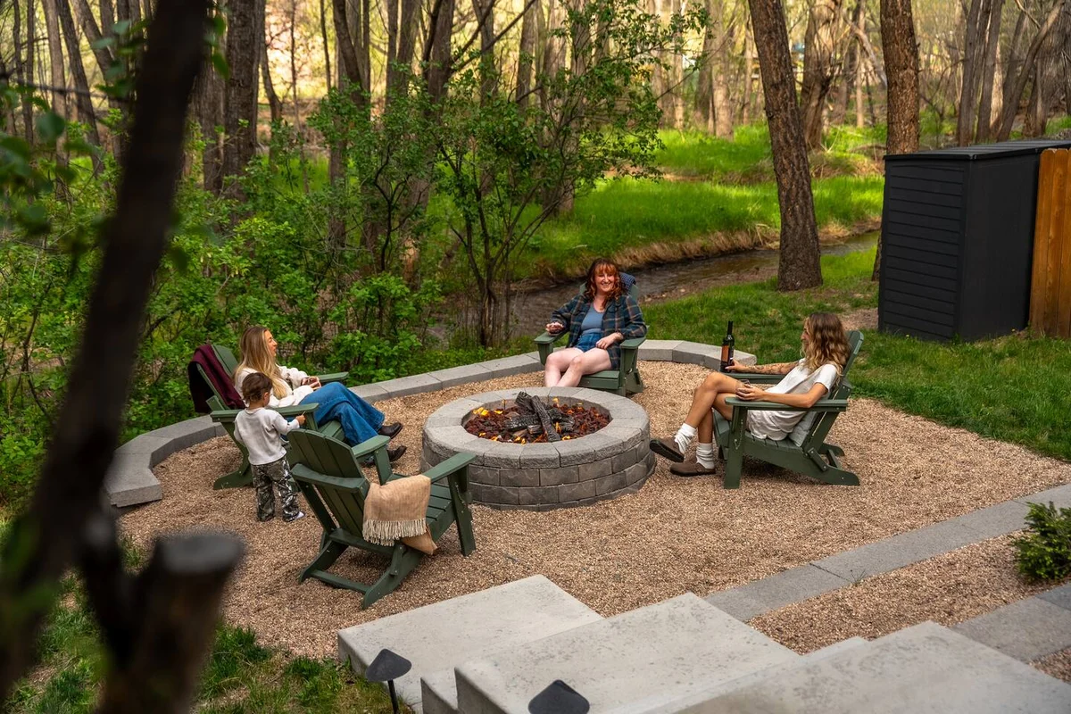 Serene Riverside Cabin: Hot Tub, Patio, Fire Pit #149