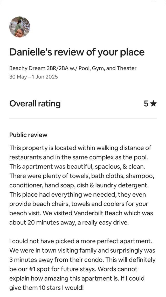 Beachy Dream 3BR/2BA w./ Pool, Gym, and Theater #57
