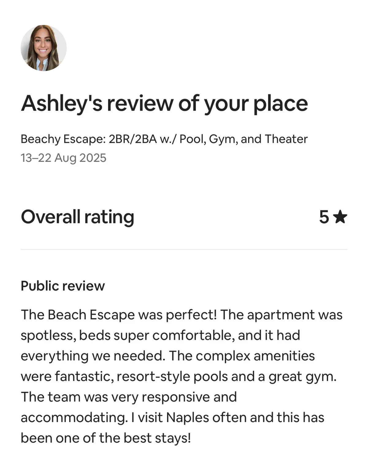 Beachy Escape: 2BR/2BA w./ Pool, Gym, and Theater #53