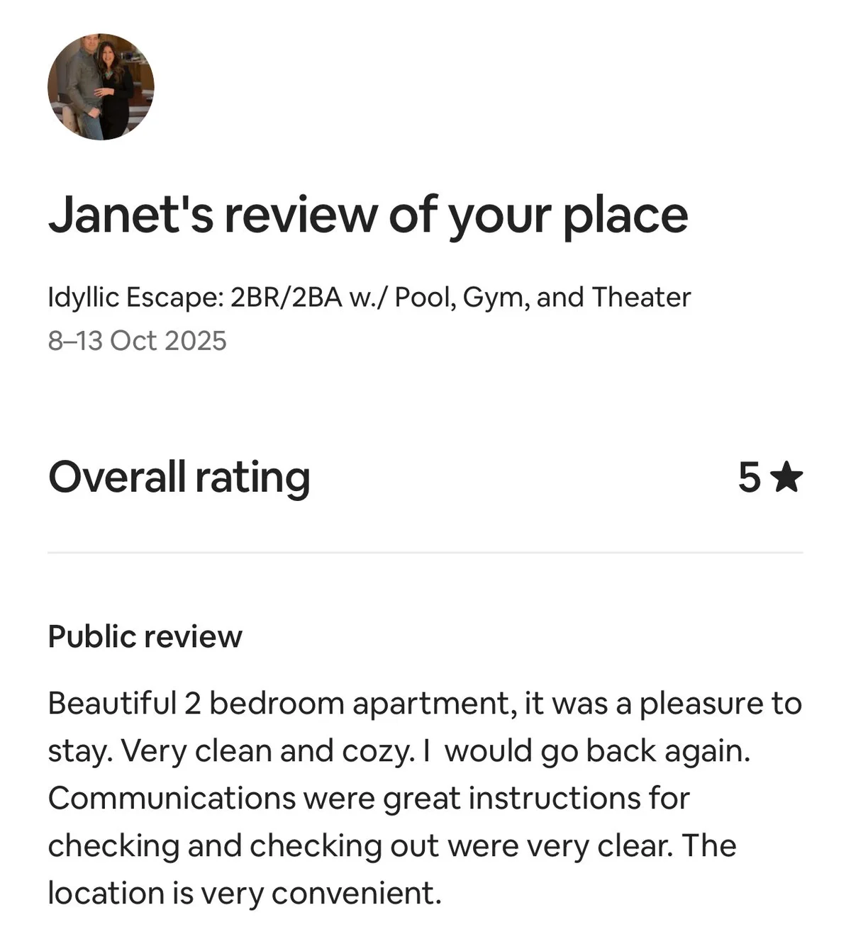 Idyllic Escape: 2BR/2BA w./ Pool, Gym, and Theater #47