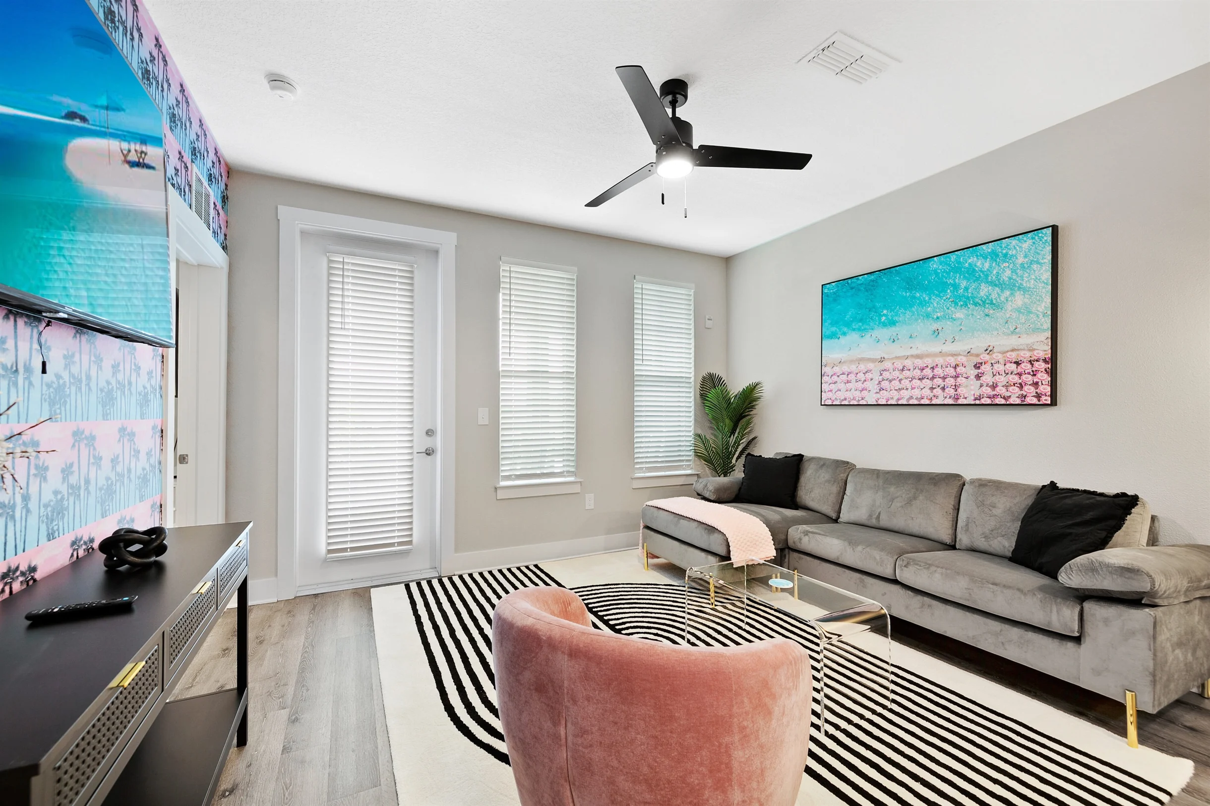 Beachy Getaway: 3BR/3BA Posh Units w./ Pool & Gym #70