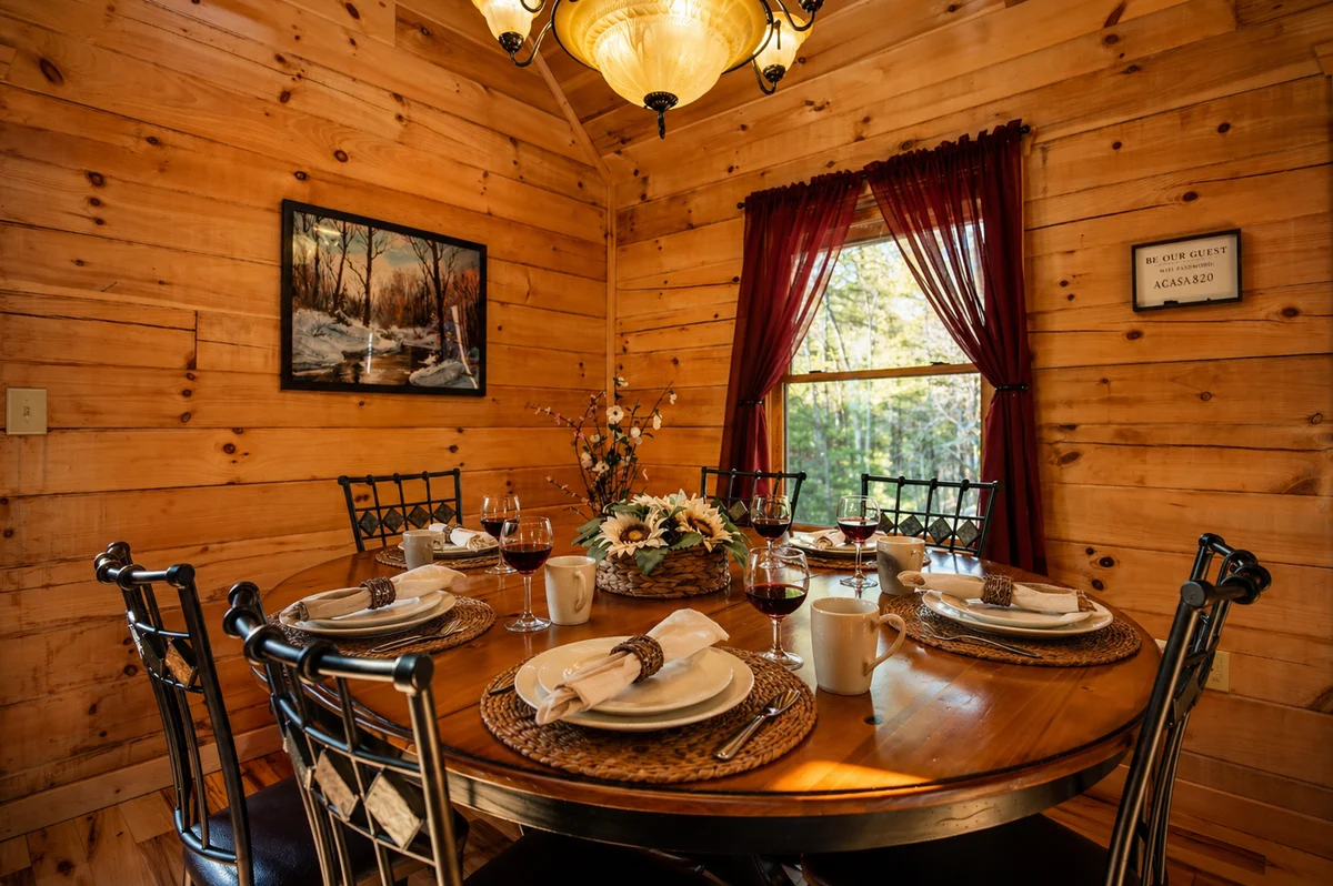 Rustic Cabin | Fire-Pit | Indoor Heated Pool | Hot Tub | Gym #6
