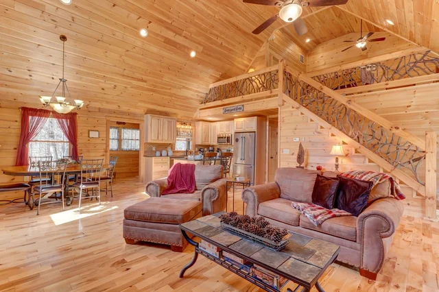 Rustic Cabin | Fire-Pit | Indoor Heated Pool | Hot Tub | Gym #32