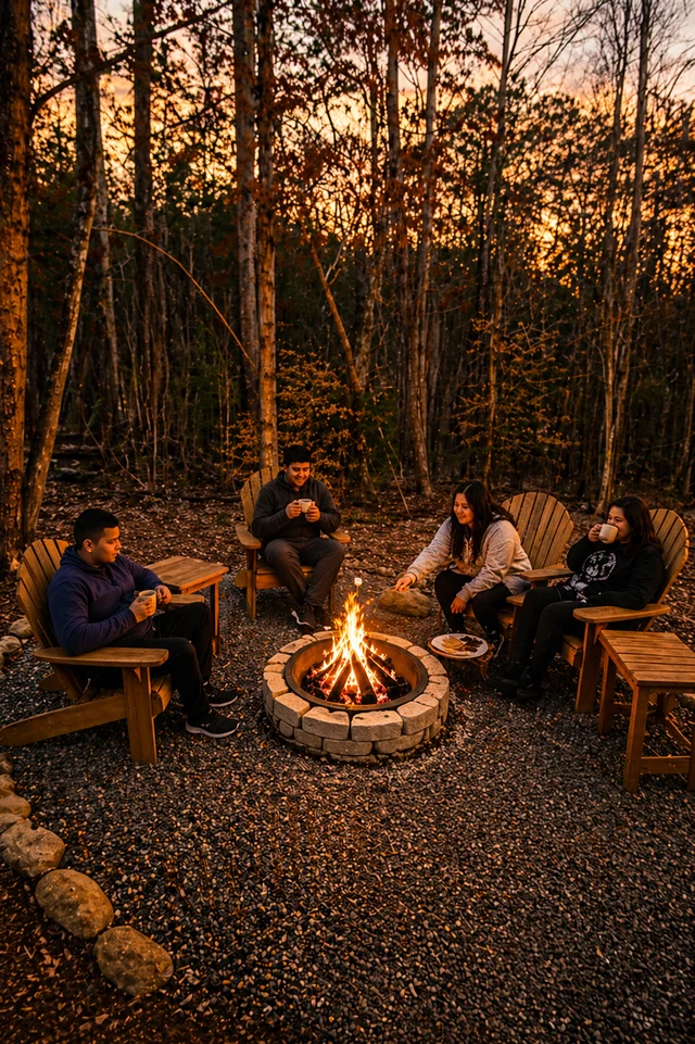 Rustic Cabin | Fire-Pit | Indoor Heated Pool | Hot Tub | Gym #37