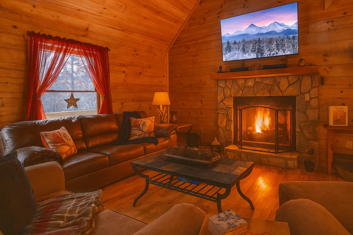 Rustic Cabin | Fire-Pit | Indoor Heated Pool | Hot Tub | Gym #19