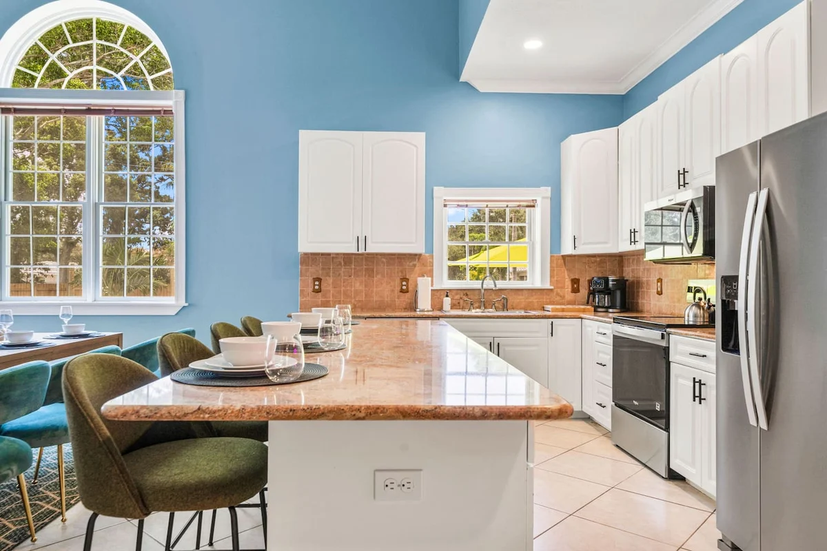 Sleeps21 7BR Beach Estate: Pool, Slide, Golf Sim #51