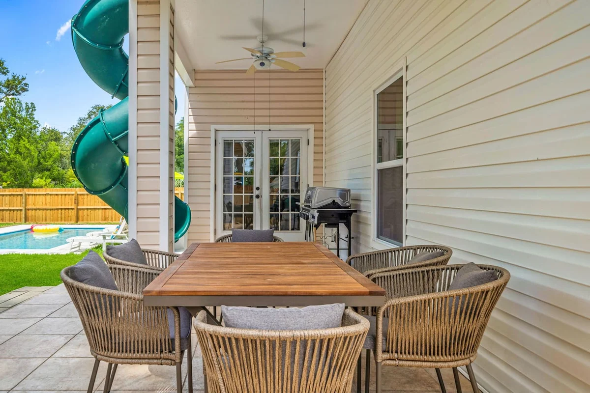 Sleeps21 7BR Beach Estate: Pool, Slide, Golf Sim #124
