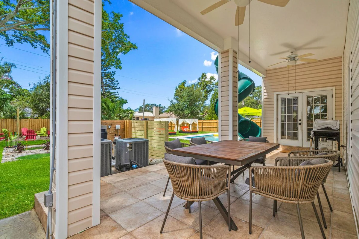 Sleeps21 7BR Beach Estate: Pool, Slide, Golf Sim #212