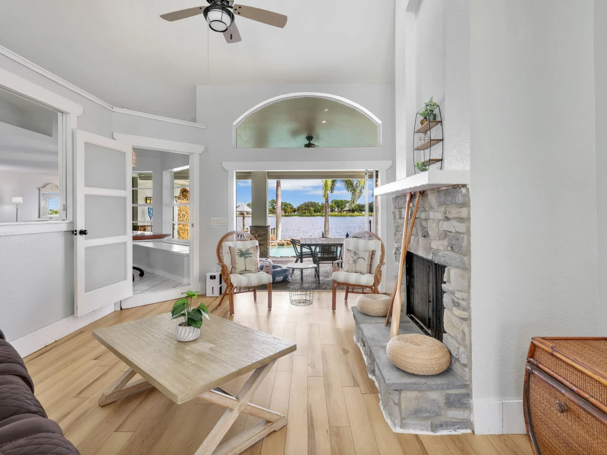 Palm Tree Retreat - Lakefront with Pool & Fire Pit #4