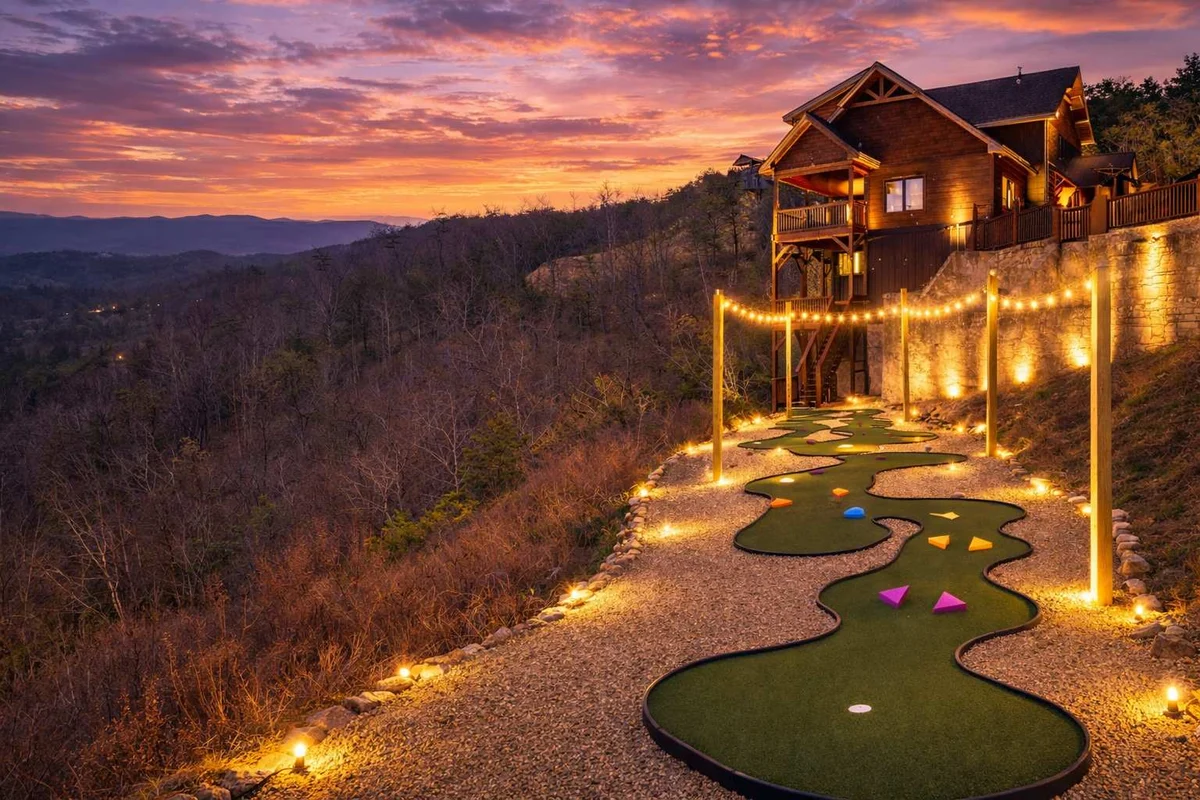 Indoor Pool Cabin w/ Putt Putt & Mountain View #9