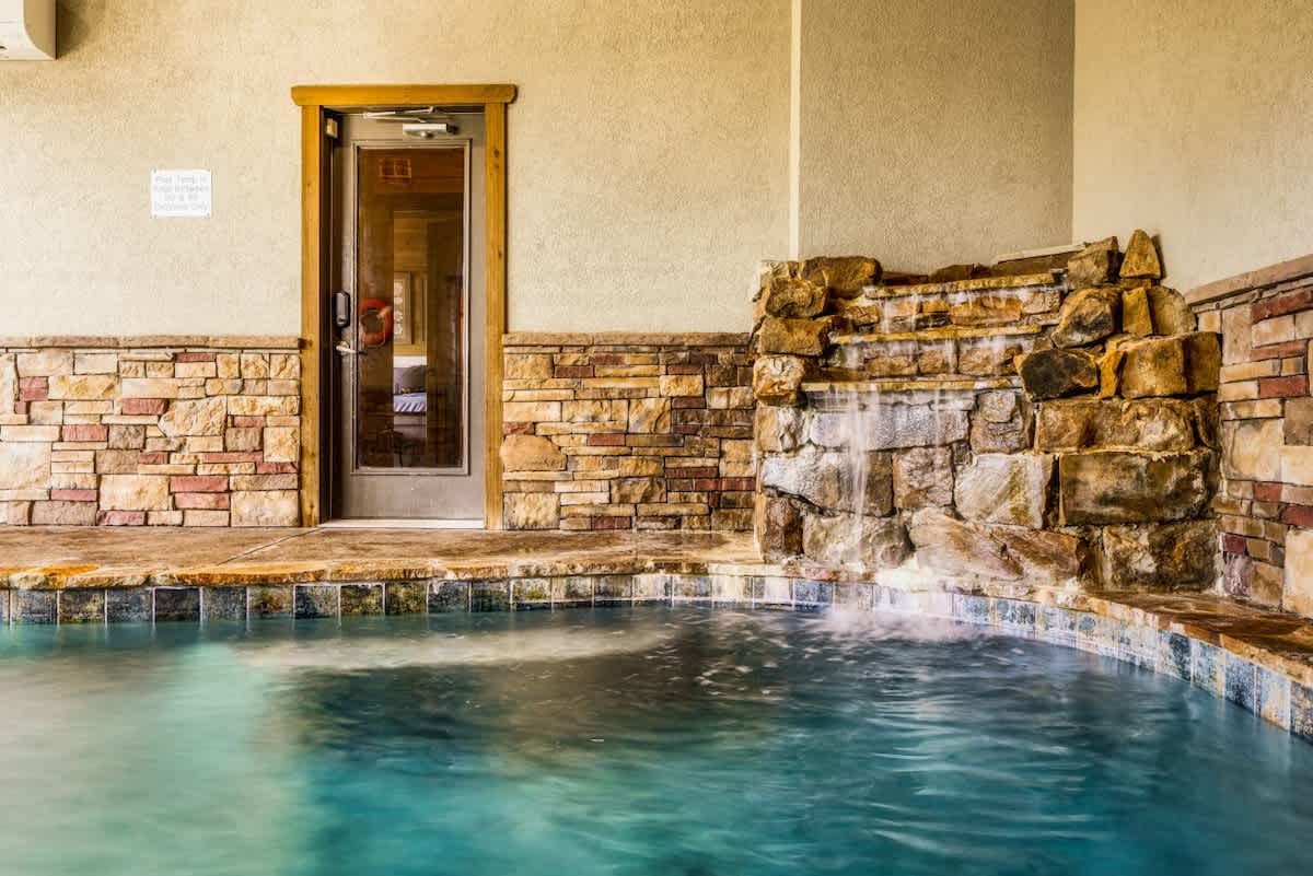Indoor Pool Cabin w/ Putt Putt & Mountain View #46