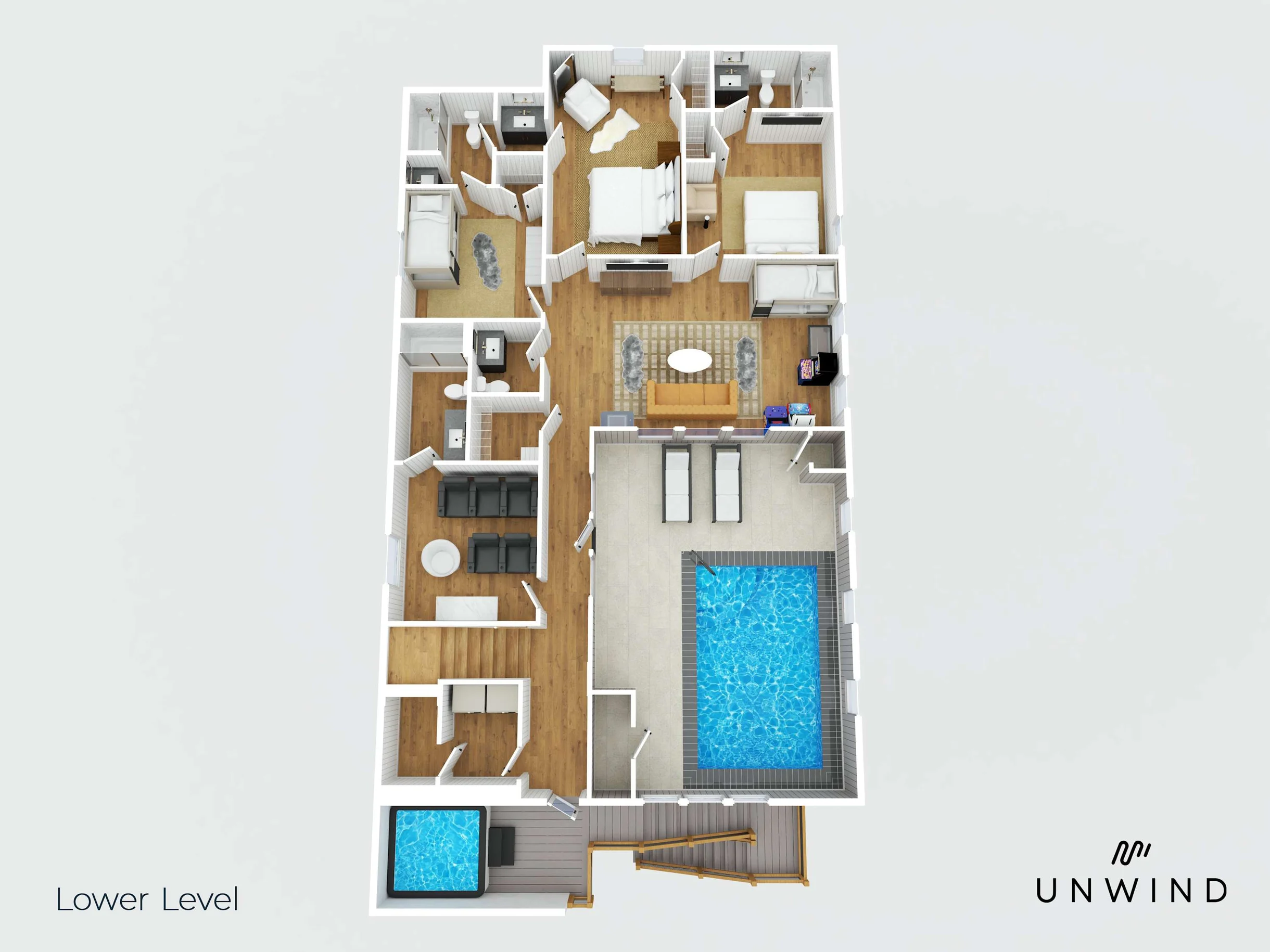 2 Luxe Homes - 2 Heated Pools & Hot Tubs - Slps 28 #193