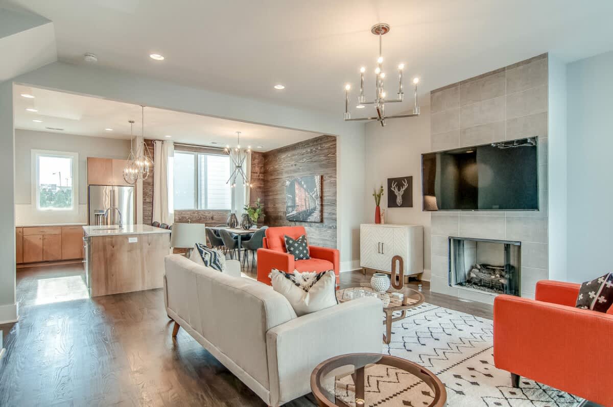 7BR Downtown Nashville • Gulch Rooftop Deck #4