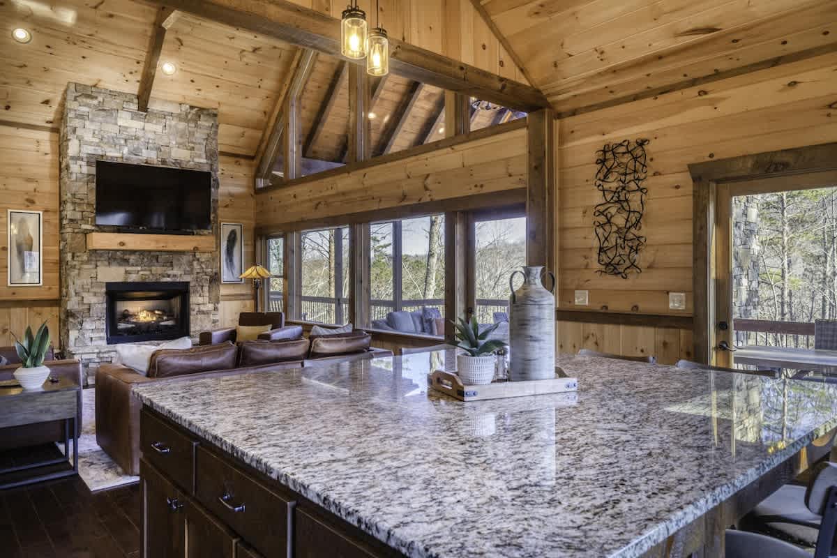 Blue Ridge Cabin | Views, Hot Tub & 2 Decks #16