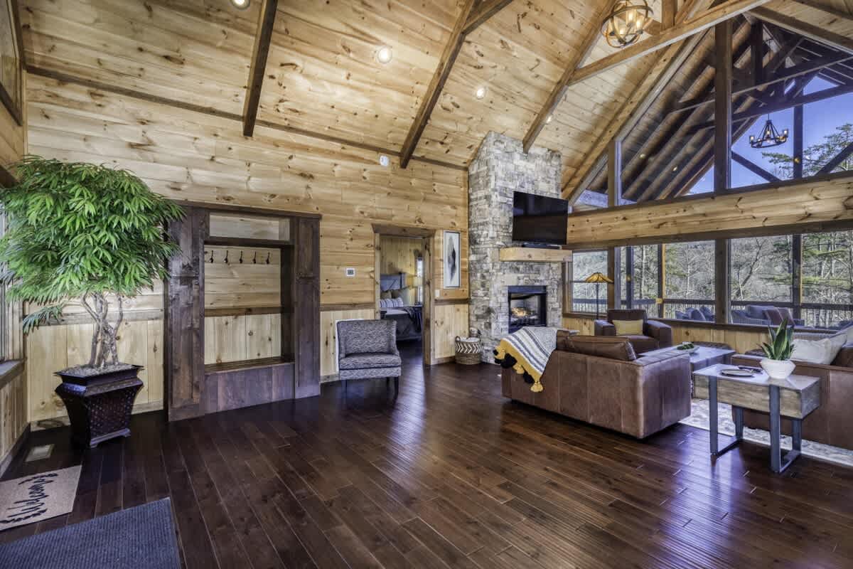 Blue Ridge Cabin | Views, Hot Tub & 2 Decks #6