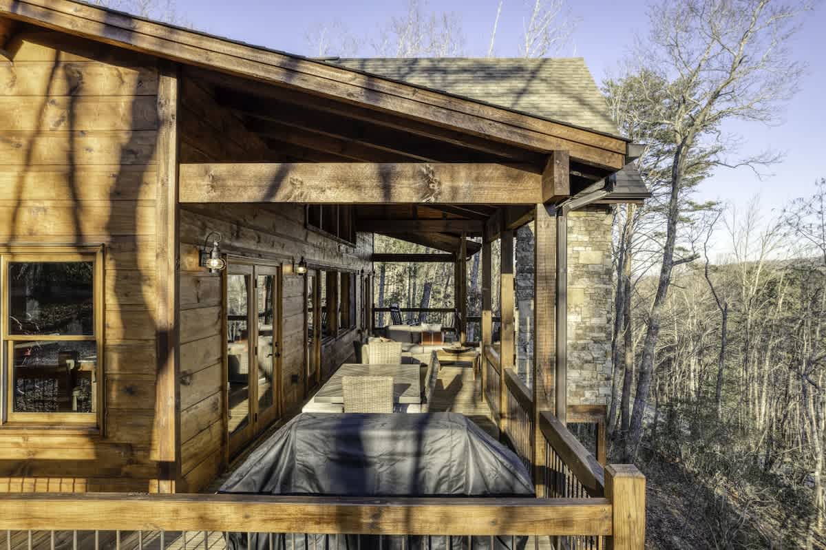Blue Ridge Cabin | Views, Hot Tub & 2 Decks #15