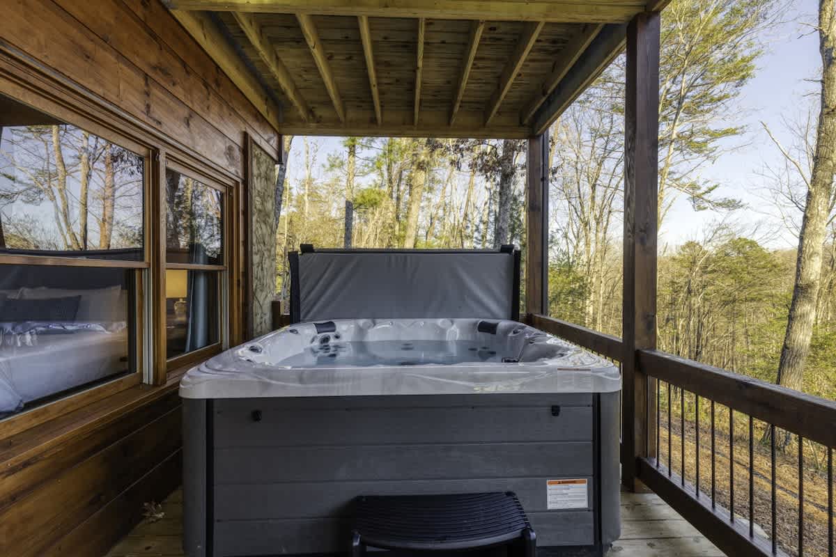 Blue Ridge Cabin | Views, Hot Tub & 2 Decks #36