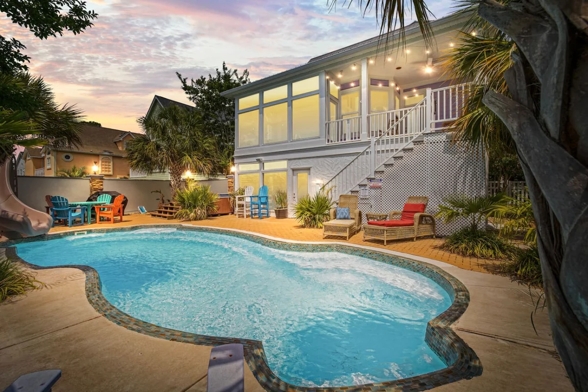 Golf, Fish, Shop! Modern home with Heated Pool, Hot Tub and Elevator #51