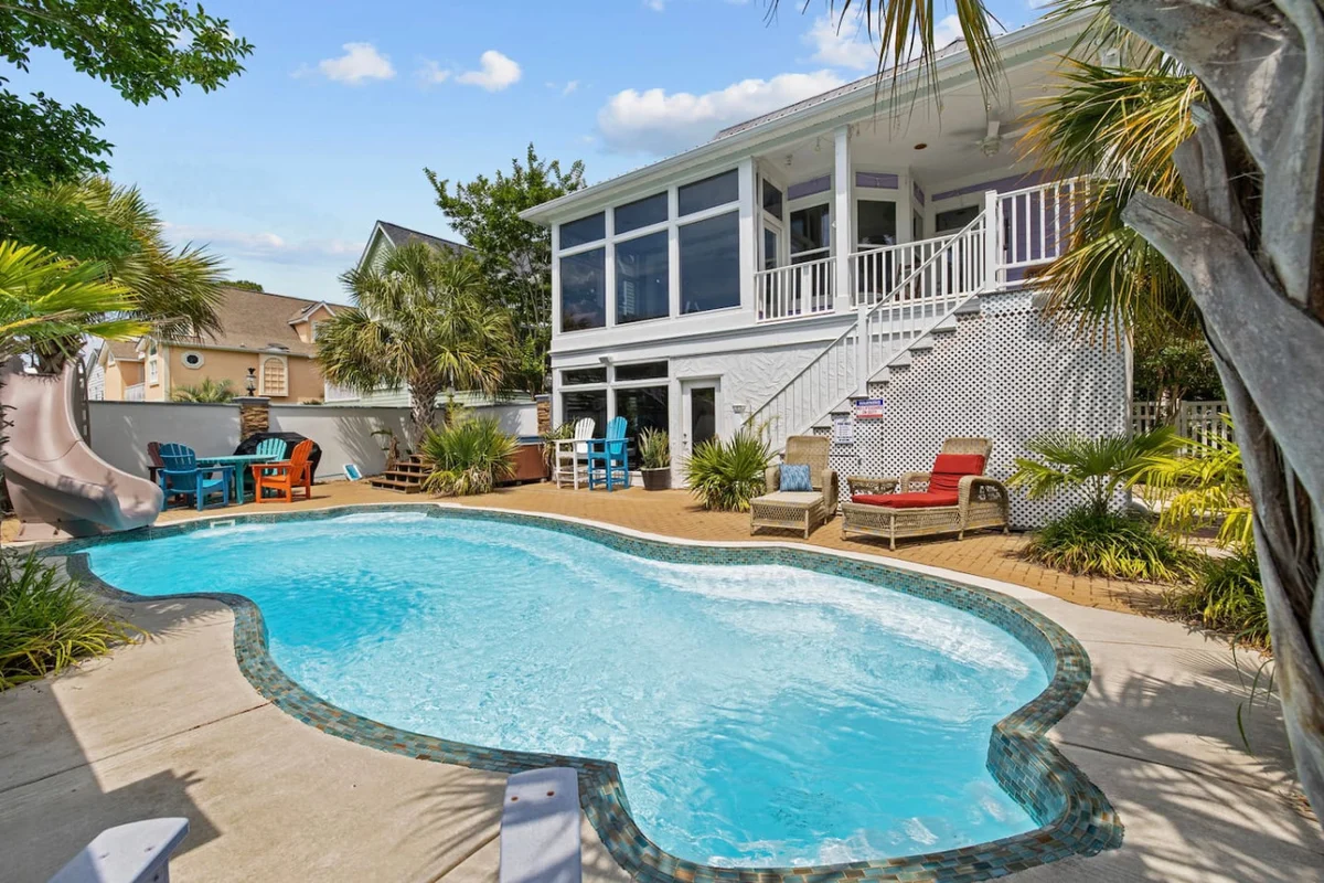 Golf, Fish, Shop! Modern home with Heated Pool, Hot Tub and Elevator #32