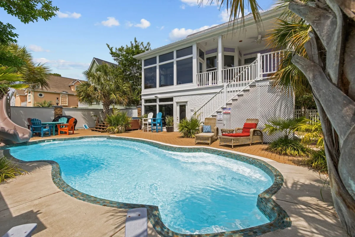 Golf, Fish, Shop! Modern home with Heated Pool, Hot Tub and Elevator #54