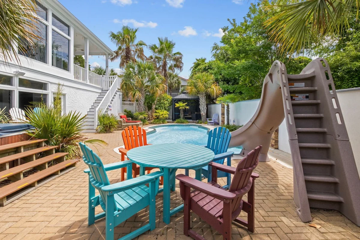Golf, Fish, Shop! Modern home with Heated Pool, Hot Tub and Elevator #37