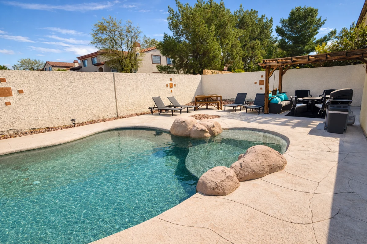 5 BR! Amazing Pool & Spa Retreat 15 Min to Strip #27