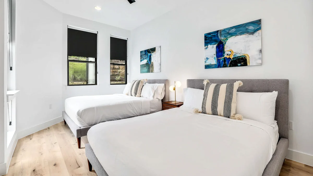 Pool + Mural Patio | South Austin Retreat #19