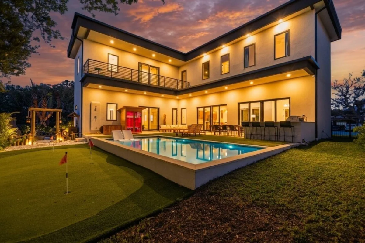 Vilano Villa| Walk 2 Beach | Water View | Wellness #155