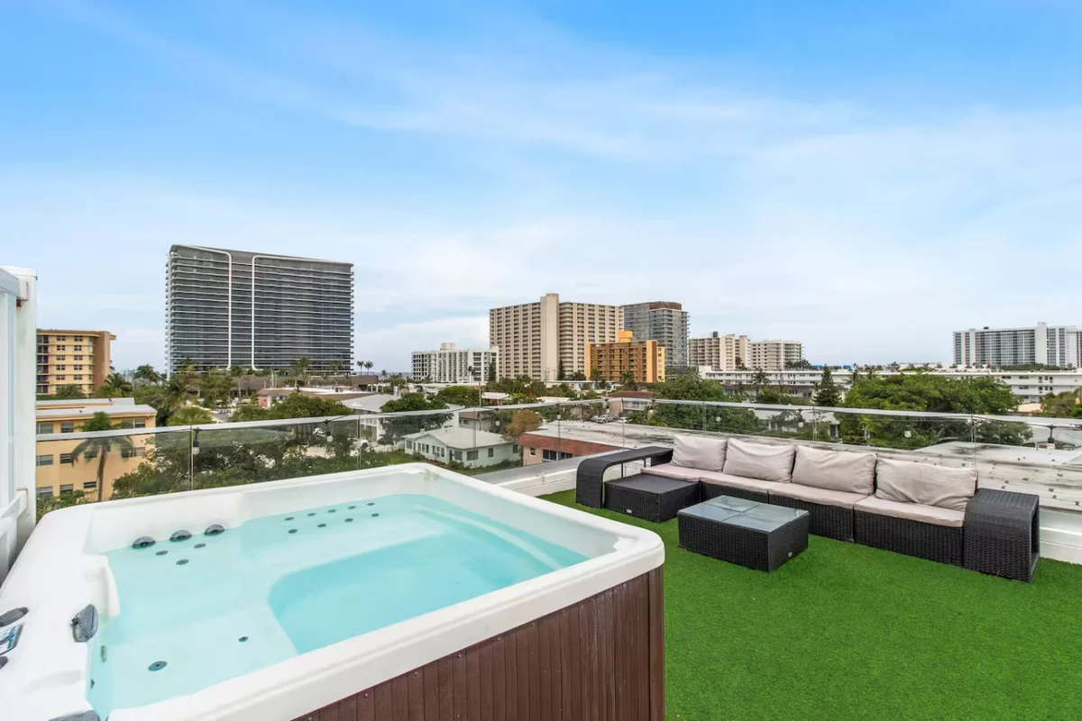 2022 Beach Home, Rooftop Spa #91
