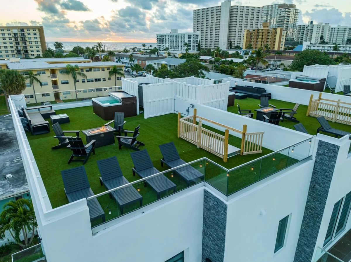 2022 Beach Home, Rooftop Spa #60