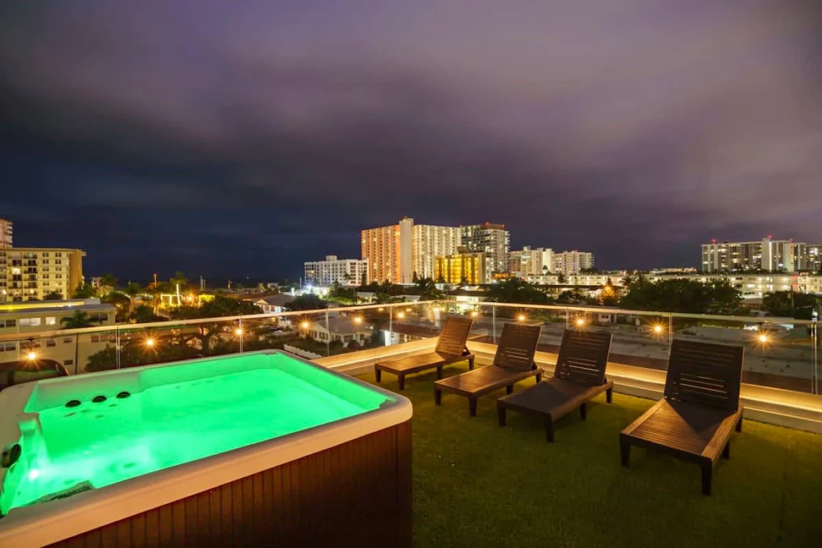 2022 Beach Home, Rooftop Spa #69