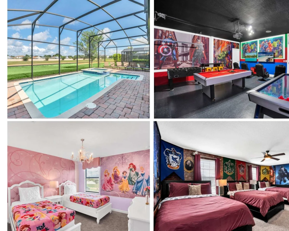 Superhero Gameroom! Waterpark! 9 mi 2 Disney-1308 #111