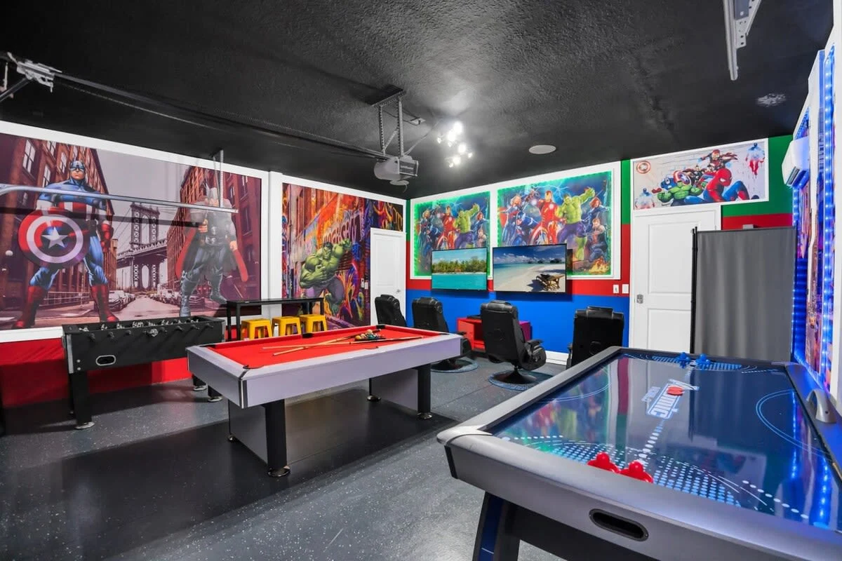 Superhero Gameroom! Waterpark! 9 mi 2 Disney-1308 #120