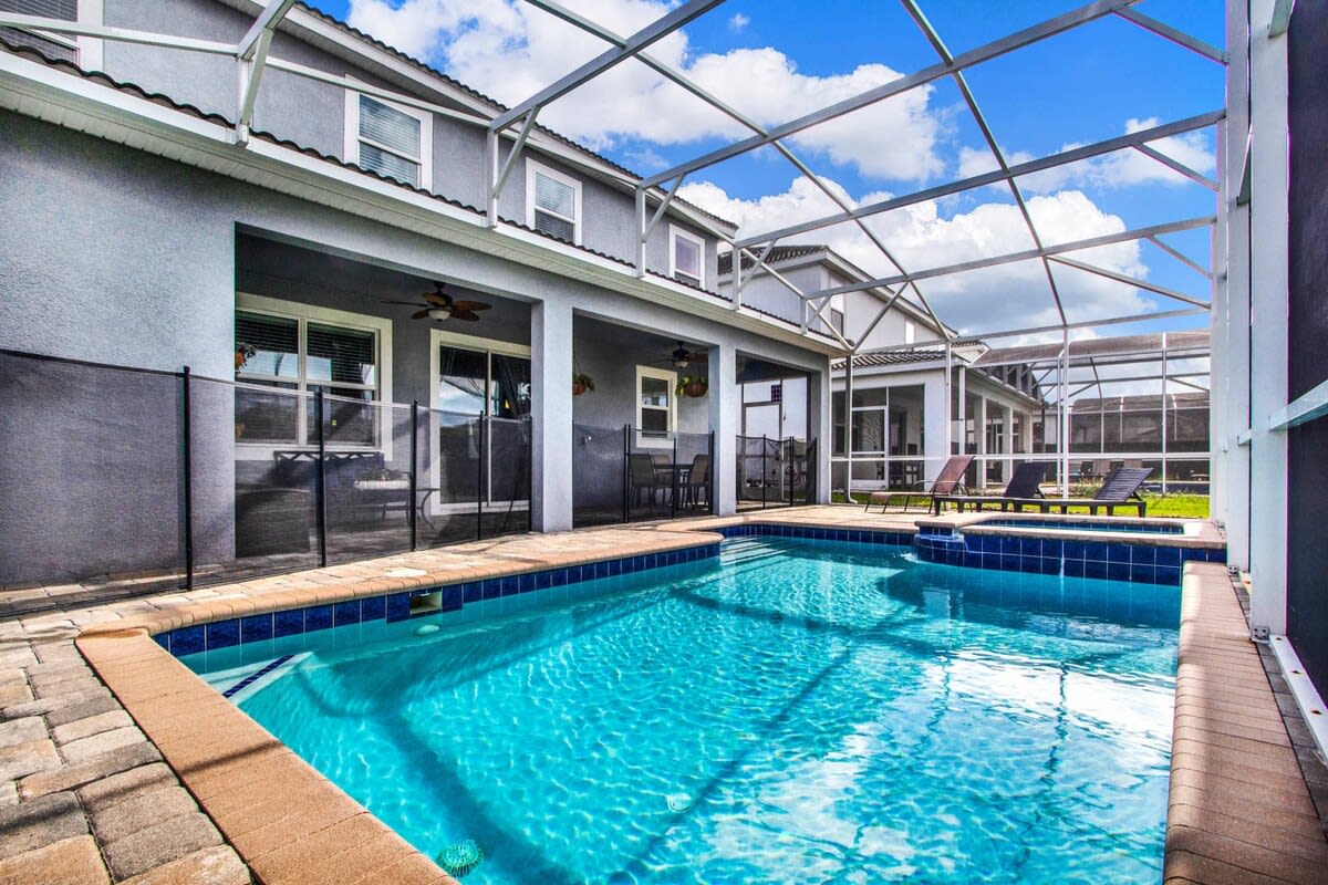 Rear Pool Privacy-Big Screen! 9 Mi 2 Disney 8908 #85