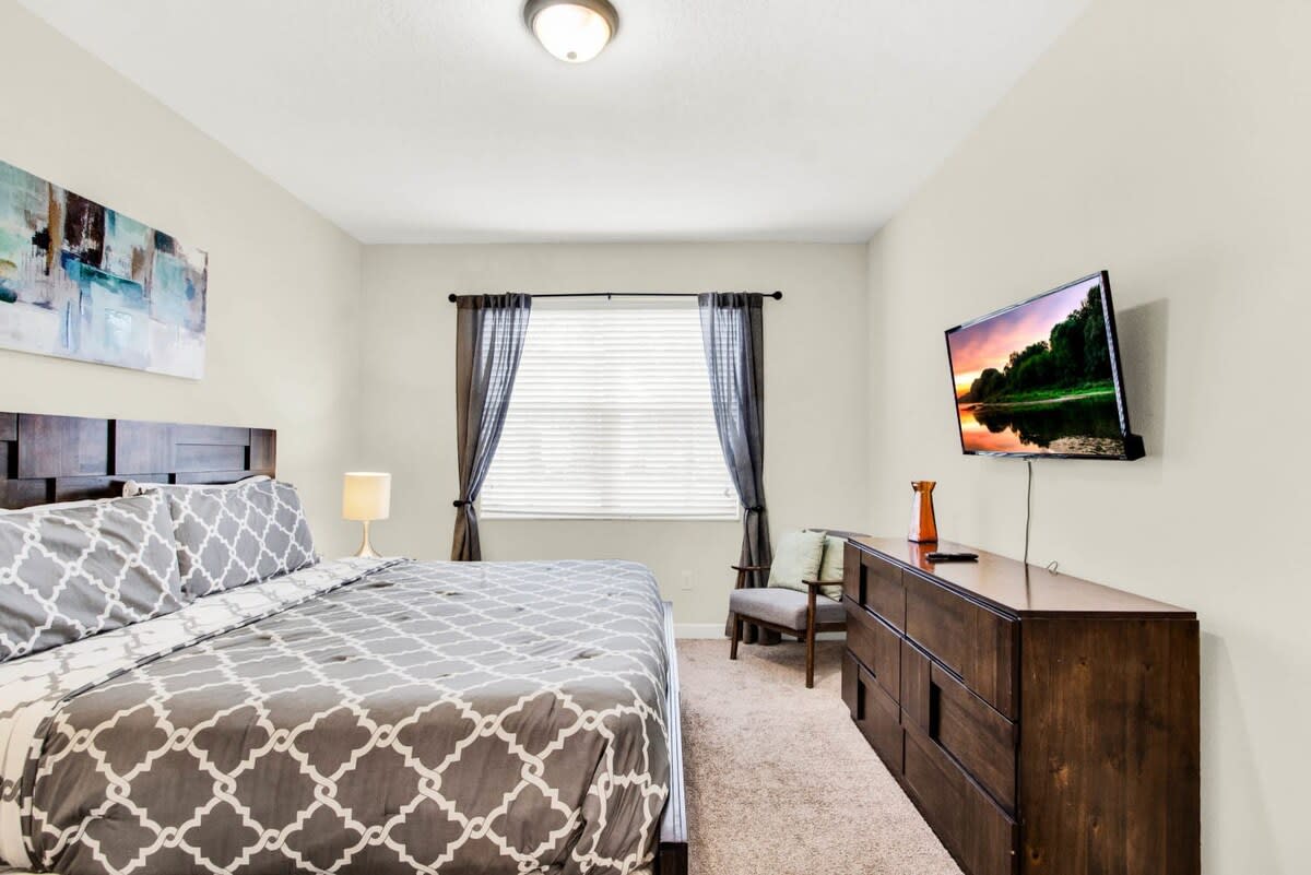 Rear Pool Privacy-Big Screen! 9 Mi 2 Disney 8908 #13