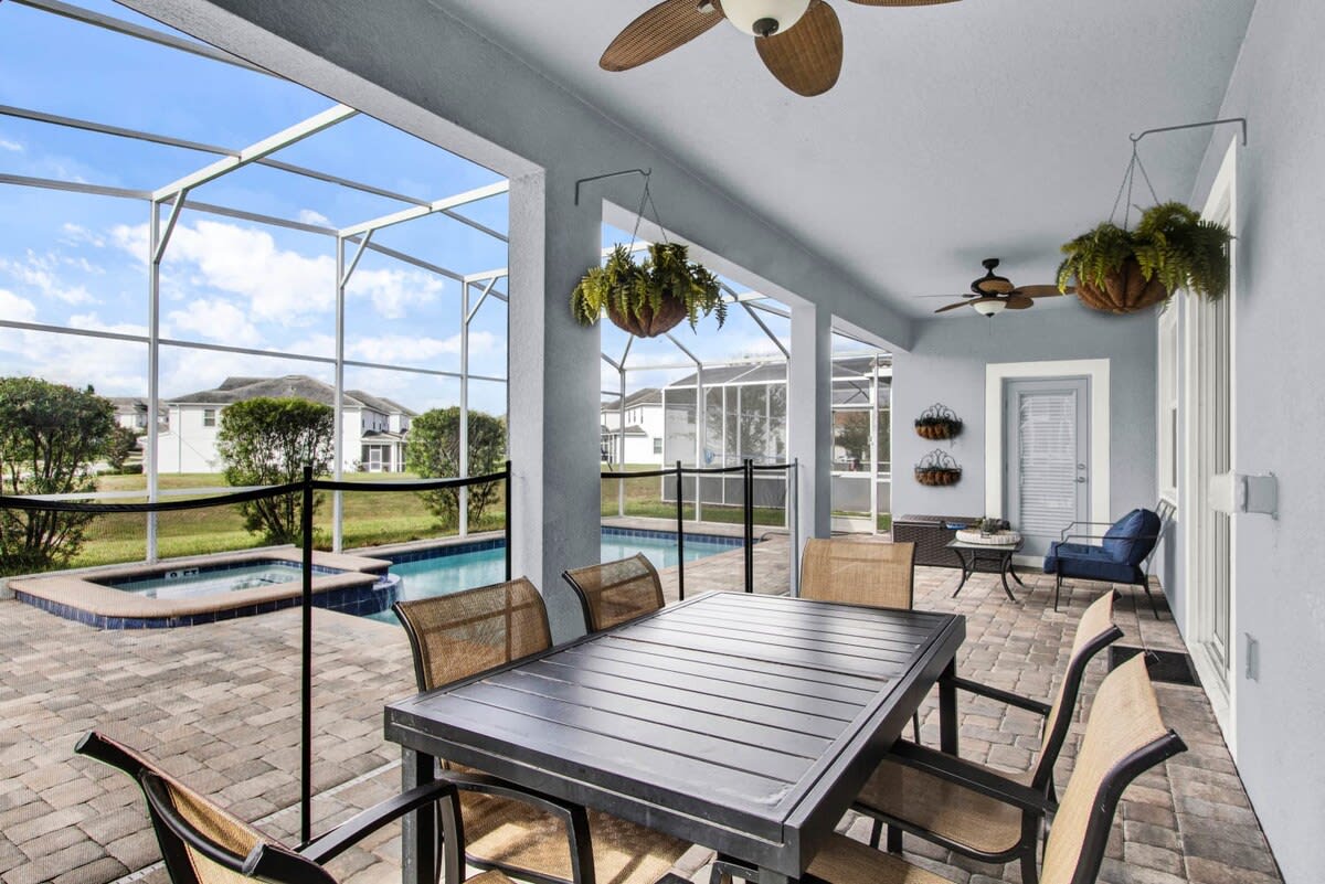 Rear Pool Privacy-Big Screen! 9 Mi 2 Disney 8908 #88
