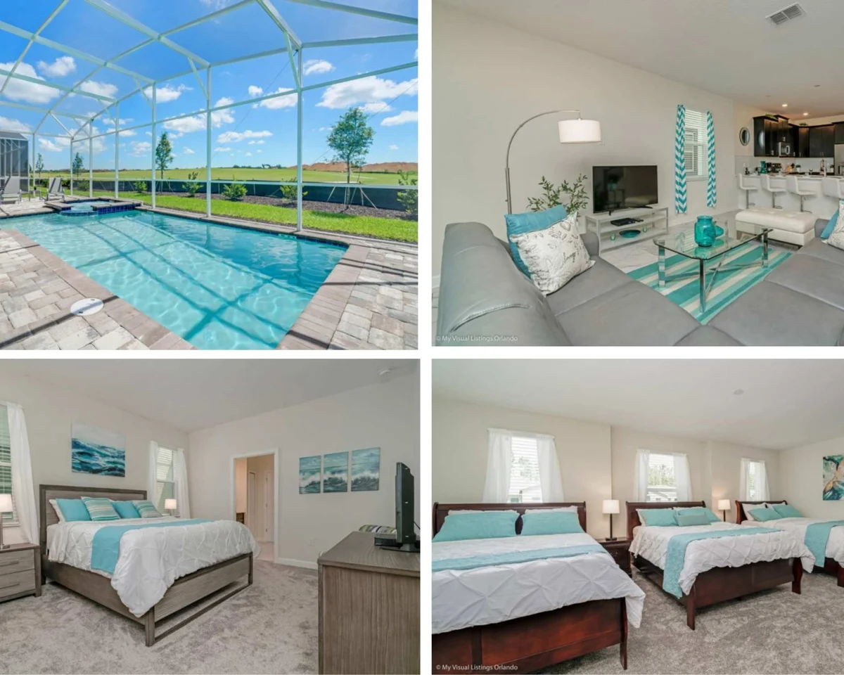 Rear Pool Privacy! Coastal! 9 Mi 2 Disney 891 #81