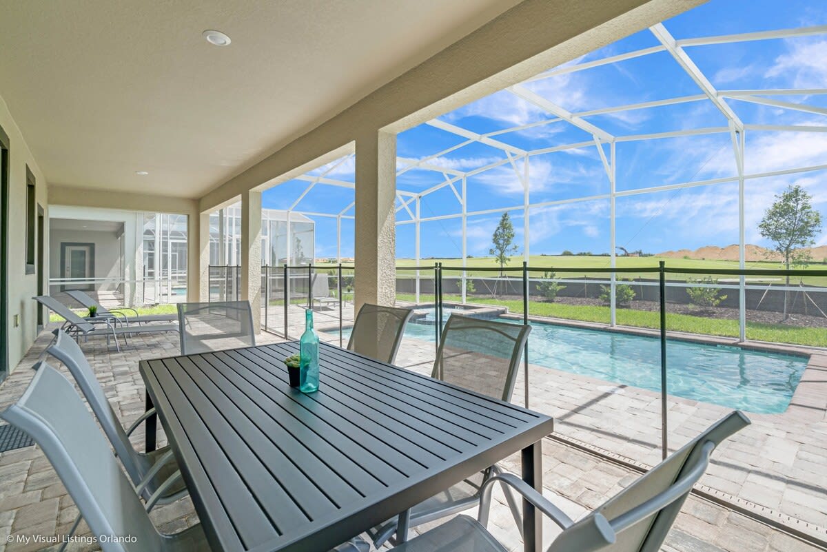 Rear Pool Privacy! Coastal! 9 Mi 2 Disney 891 #37