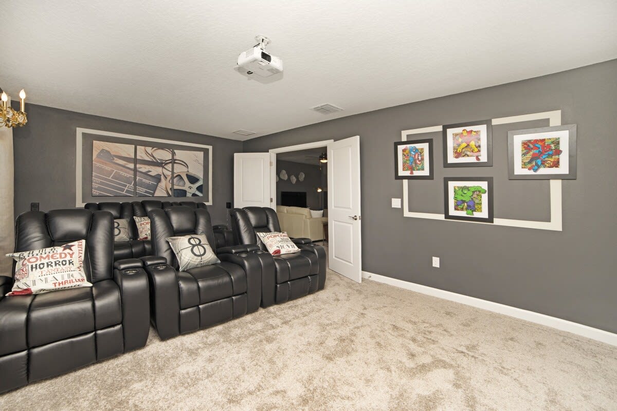 Movie Theater! Pool Privacy! 9 Mi 2 Parks! 8812 #4