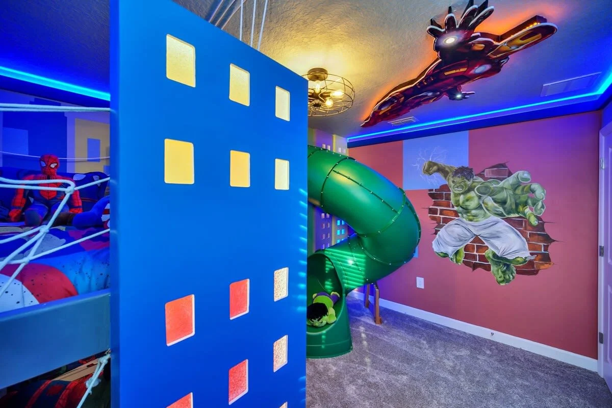 2-Story Slide! Castle! Resort 6 mi 2 Disney! 2900 #32